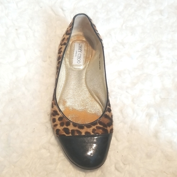 Jimmy Choo Shoes Jimmy Choo Only One Shoe Animal Print Flat Righ